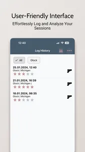 Shooting Range Data Log Book screenshot 3