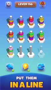 Wood Nuts & Bolts: Colors Sort screenshot 1