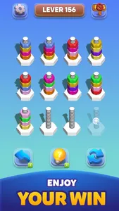 Wood Nuts & Bolts: Colors Sort screenshot 4