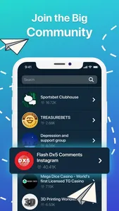 Telegram Channel Hub Group App screenshot 5