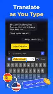 Translate Keyboard: Voice&Text screenshot 0
