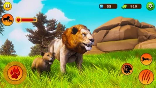 Lion Simulator Survival Game screenshot 0