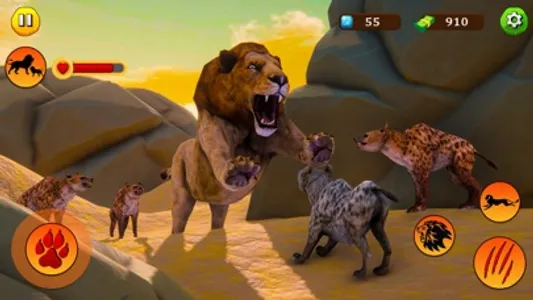 Lion Simulator Survival Game screenshot 2