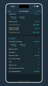 TaxWhiz: Income Tax Calculator screenshot 1