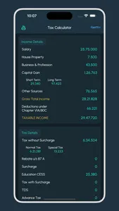 TaxWhiz: Income Tax Calculator screenshot 2