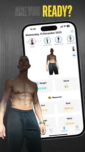 Body Measurements, My Progress screenshot 0