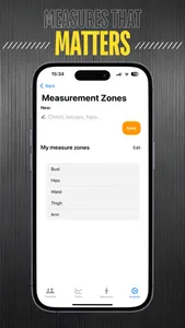 Body Measurements, My Progress screenshot 3