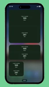 Day counter: bad habits screenshot 6
