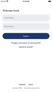 BOJH Mobile Banking screenshot 1