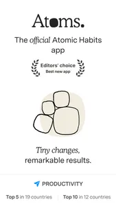 Atoms - from Atomic Habits screenshot 0