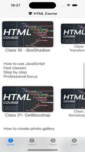 HTML Course screenshot 1