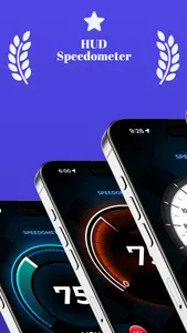 Digital Speedometer: HUD Speed screenshot 0