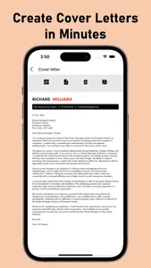 Cover Letter Creator with AI screenshot 0