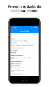 Gerenciador de Recibos Aluguel screenshot 2