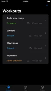 CountDown - Hangboard Timer screenshot 1
