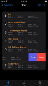 CountDown - Hangboard Timer screenshot 2