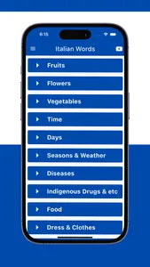 Italian Words App screenshot 2