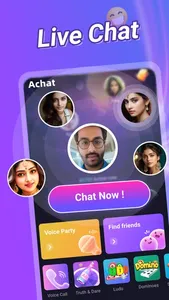 Achat- Live Chat& Make Friends screenshot 0