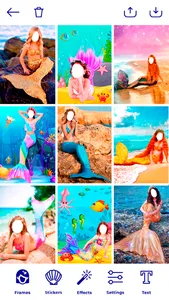 Mermaid Games - Photo Editor screenshot 4
