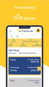 LICMF Investor APP: MF, SIP screenshot 2