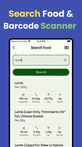 Protein tracker 2025 screenshot 2