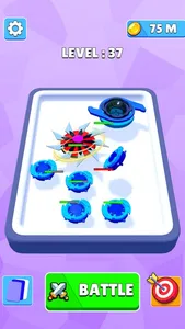 Merge Battle Spinner Simulator screenshot 3