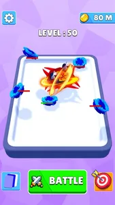 Merge Battle Spinner Simulator screenshot 4