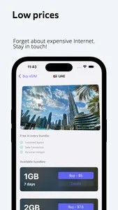fedafone: mobile data eSIM screenshot 2