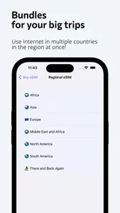 fedafone: mobile data eSIM screenshot 3