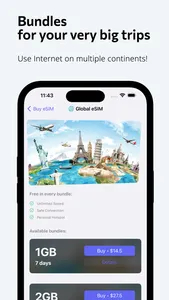 fedafone: mobile data eSIM screenshot 4