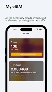 fedafone: mobile data eSIM screenshot 5