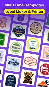 AI Label Maker: Label Printer screenshot 4
