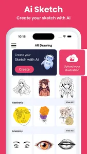 AR Drawing Sketch Paint: Trace screenshot 2