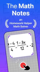 Math Notes: AI Homework Helper screenshot 0