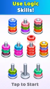 Nuts And Bolts Color Sort screenshot 0