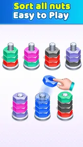 Nuts And Bolts Color Sort screenshot 2