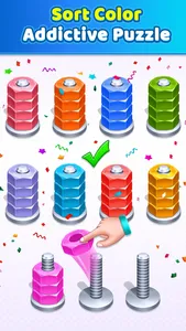 Nuts And Bolts Color Sort screenshot 3