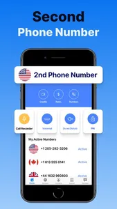 Second Phone Number . 2nd Line screenshot 0