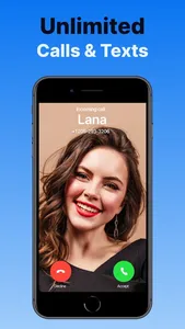 Second Phone Number . 2nd Line screenshot 1