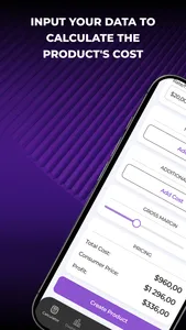 Craft Pricing: Cost & Profit screenshot 0