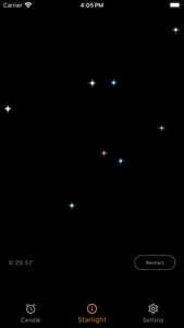 Candlelight zone out timer screenshot 2