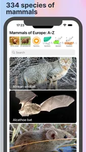 Mammals of Europe screenshot 0