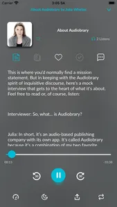 Audiobrary screenshot 1