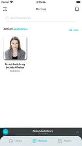 Audiobrary screenshot 2