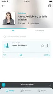Audiobrary screenshot 3