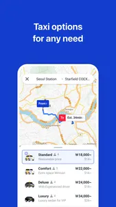 k.ride - taxi, cab, travel screenshot 2