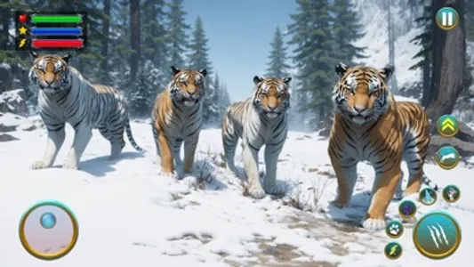 Wild Tiger Animal Survival screenshot 0