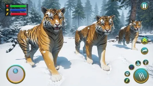 Wild Tiger Animal Survival screenshot 2