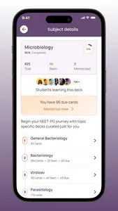 Neuroflip NEET PG flashcards screenshot 3