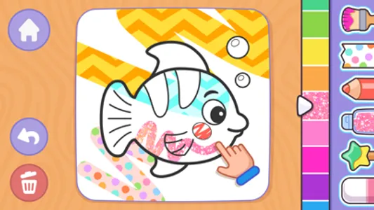 Coloring games for toddlers screenshot 0